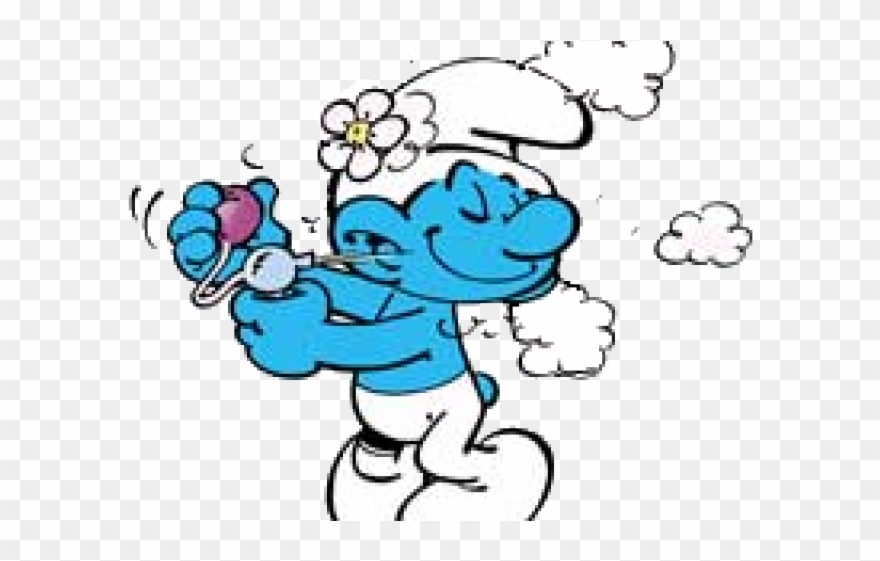 Smurfs Clipart Vanity - Les Schtroumpfs A Lunette - Png Download
