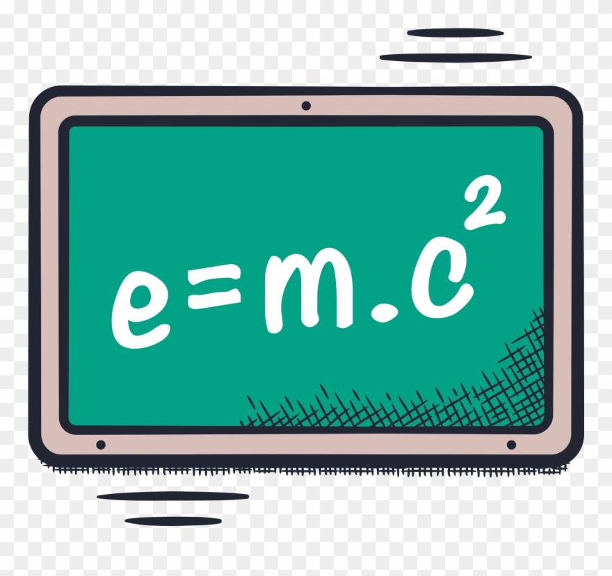 E-content In Smart Boards - Illustration Clipart