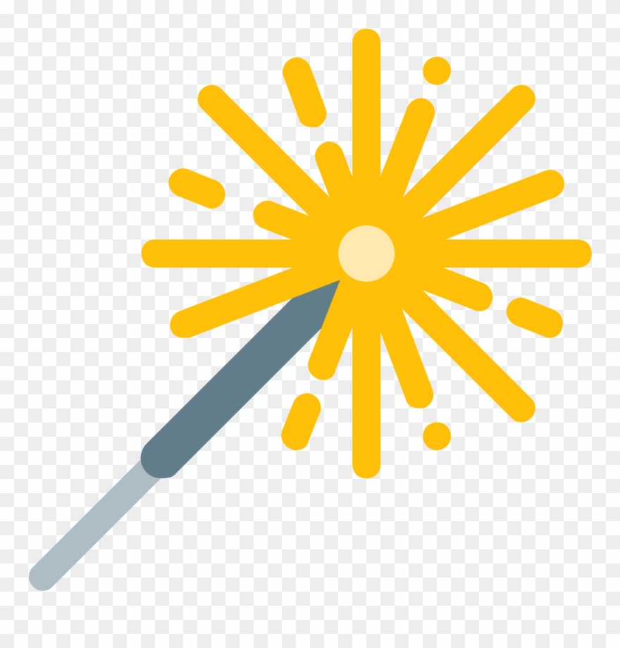 Sparkler Icon Clipart