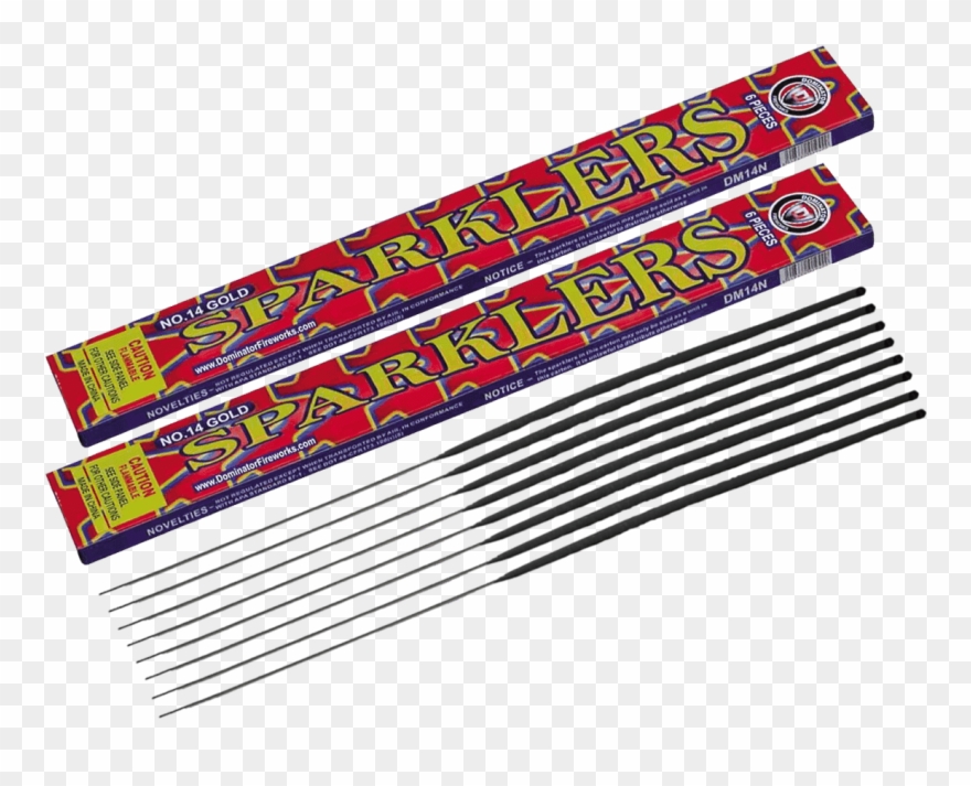 14 Inch Gold Sparklers - Consumer Fireworks Clipart