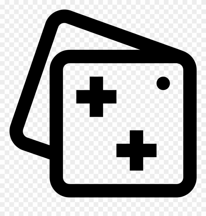 Sparkle Icon - Cross Clipart