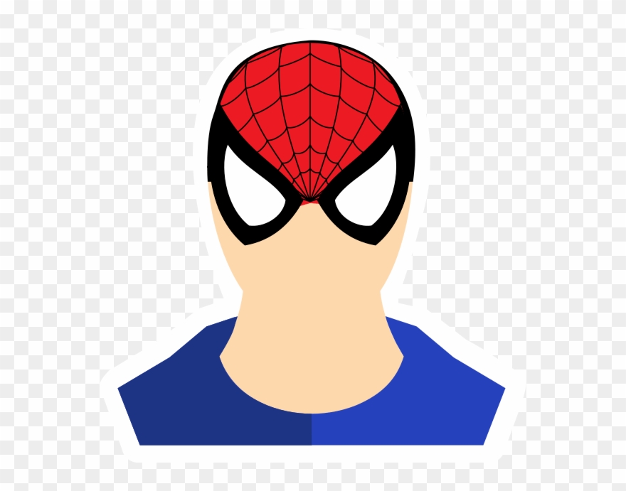 Philosopher William James Is Often Portrayed As Being - Spiderman Head Silhouette Cut Out Clipart