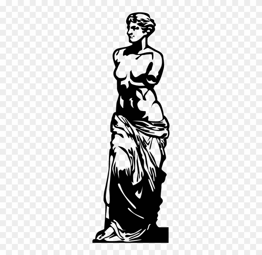 Wall Mural Venus De Milo - Venus De Milo Png Clipart