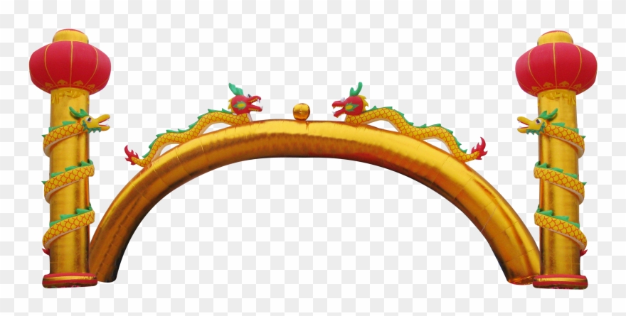 Arch Column Clip Art Golden Arches Lanterns - Golden Arch Png Transparent Png