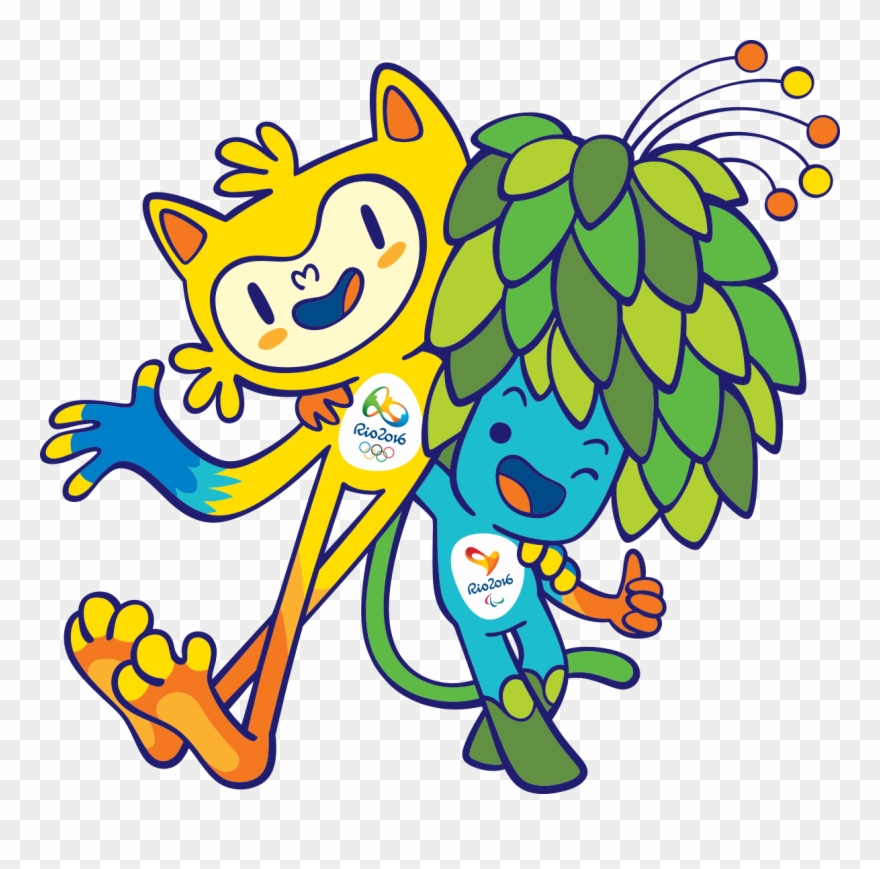 Mascote Olímpico E Paraolímpico Clipart