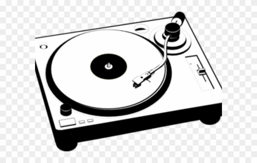 Turntable Cliparts - Record Player Vector - Png Download