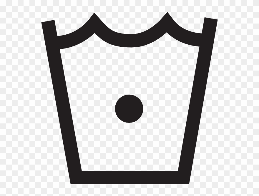 Warm Machine Wash Symbol Clipart