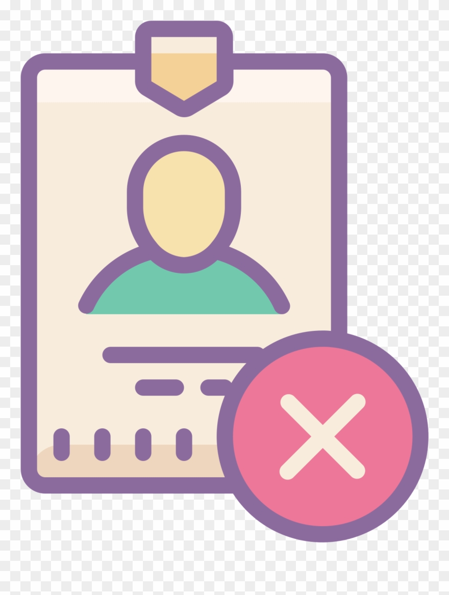 This Looks Like A Clipboard With A Person's Face On - Not Verified Icon - Png Download