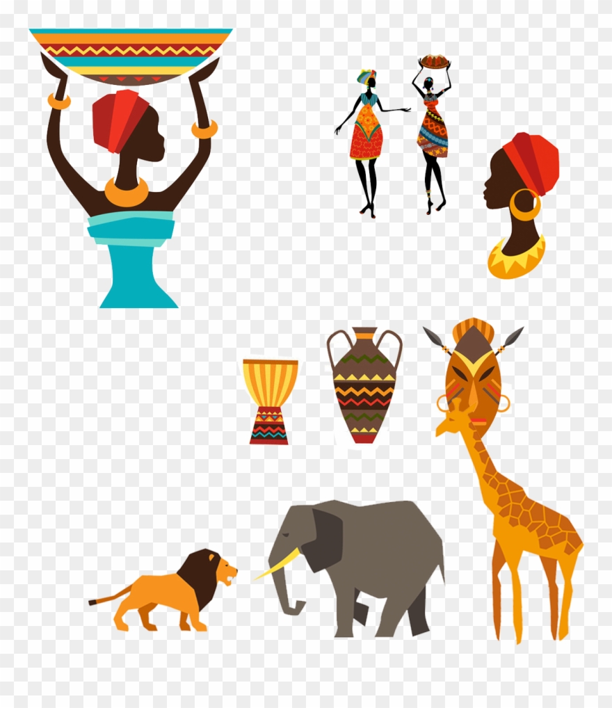 Africa Clip Art - Africa Dibujo - Png Download
