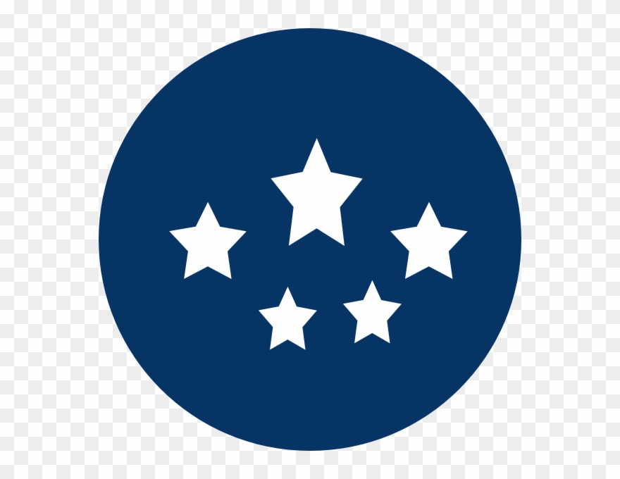 Dark Blue Stars Svg Clip Arts 600 X 600 Px - Png Download