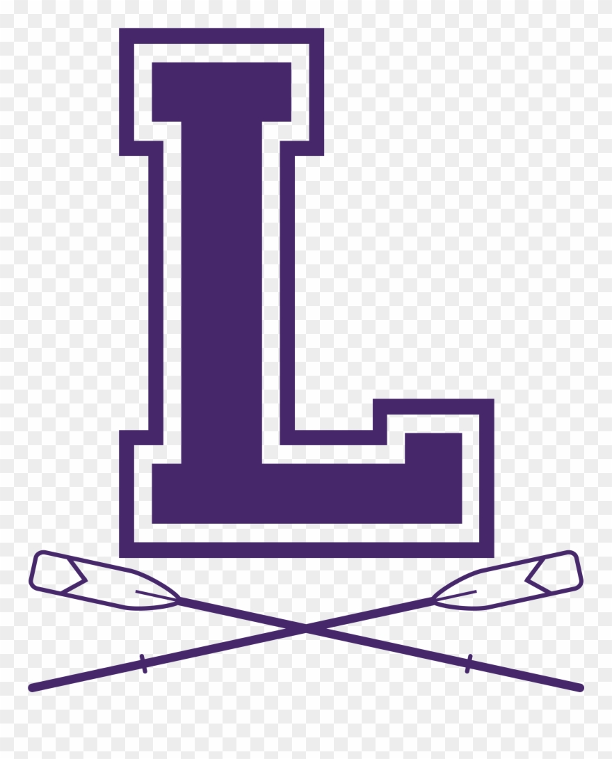 Loughborough Rowing Logo - Letter L Varsity Font Clipart