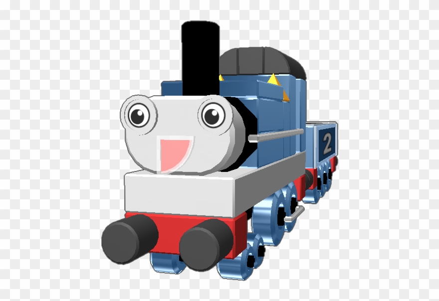 Edward Is A Metallic Engine - Locomotive Clipart