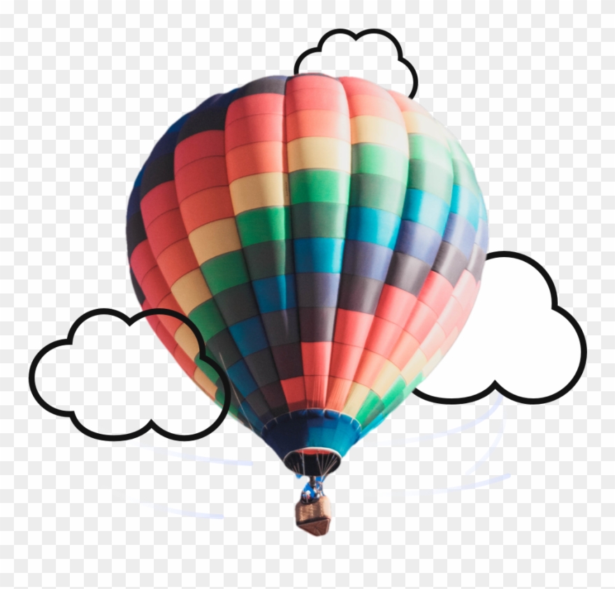 Oh, The Places We'll Go - Hd Balloon Clipart