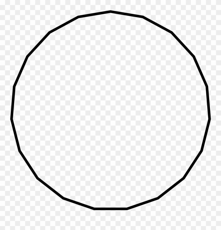 File - Regular Hendecagon - Svg - Poligonos De 9 Lados Para Colorear Clipart