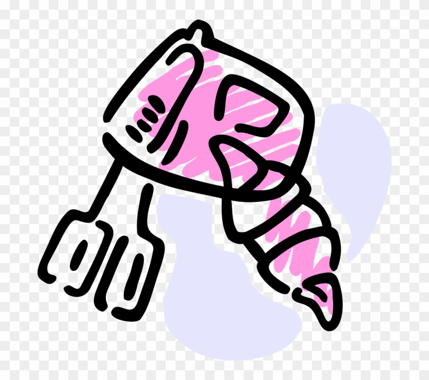 Vector Illustration Of Small Appliance Kitchen Electric Clipart