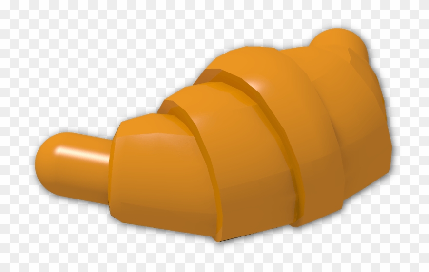 Minifig Food Croissant - Plastic Clipart
