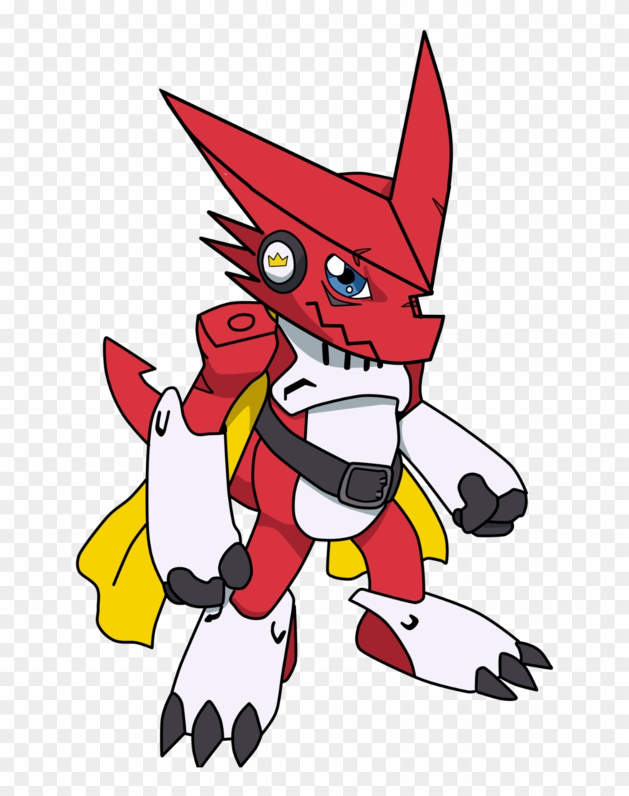 I Think He Means In Terms Of &quot - Digimon Shoutmon Png Clipart