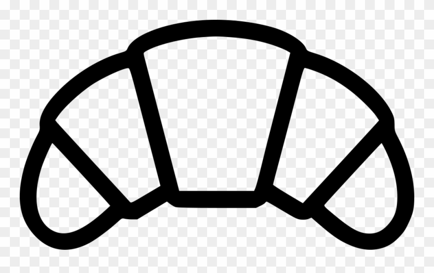 French Croissant Breakfast Sweets Comments - Croissant Coworking Logo Clipart