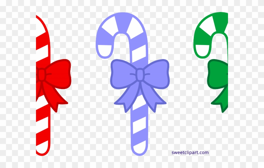 Candy Cane Clipart Land - Christmas Candy Cane Clipart Hd - Png Download