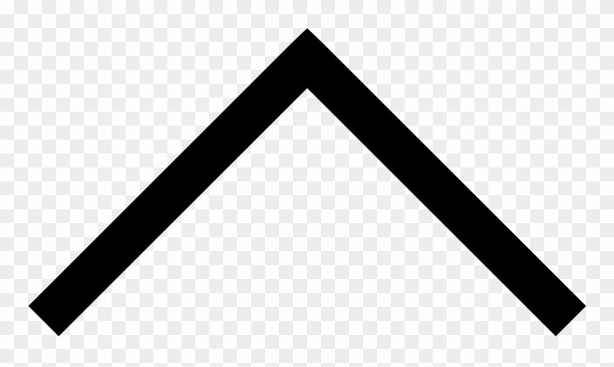 The Icon Is A Picture Of A Collapse Arrow - Up Arrow Icon Svg Clipart