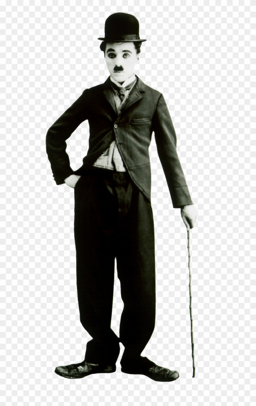 Vector Black And White Stock Charlie Chaplin Png Image - Charlie Chaplin Clipart