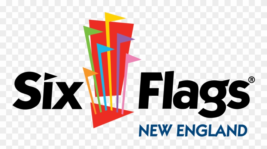 Six Flags New England - Six Flags Logo Png Clipart