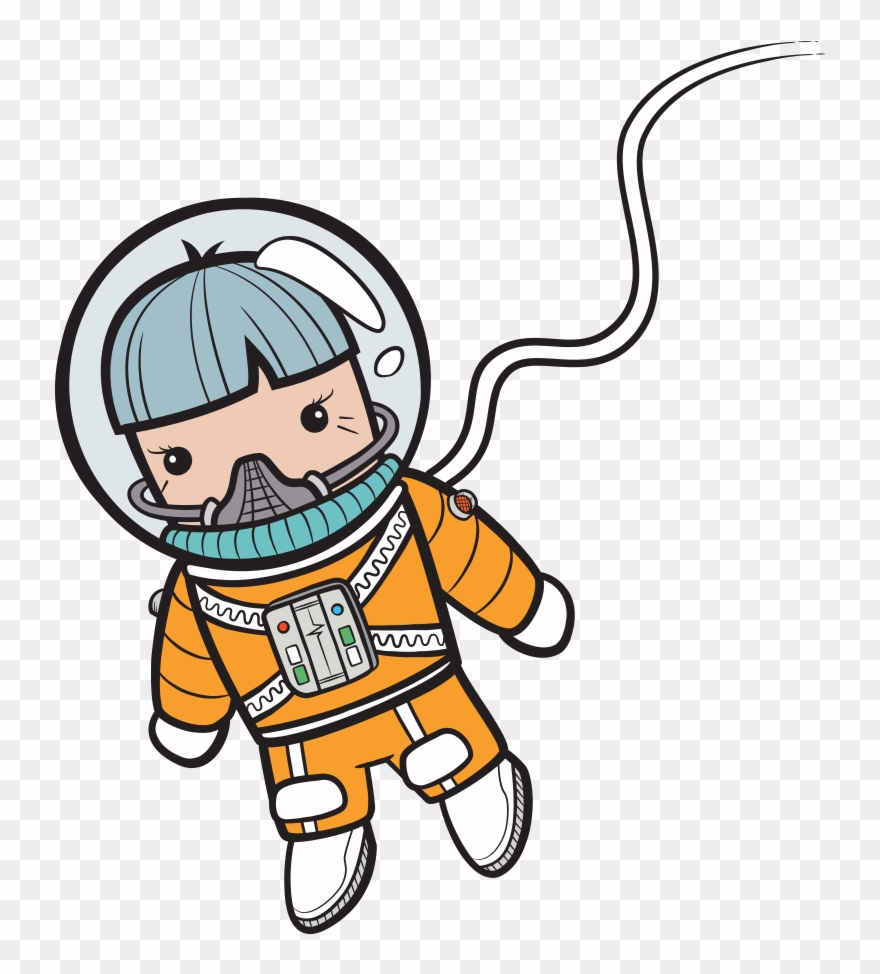Astro Floating - Krew Mobile - Cartoon Clipart