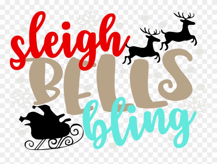 Design Sleigh Bells Bling - Illustration Clipart