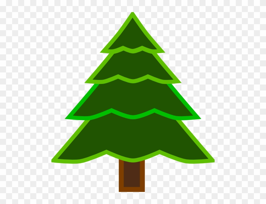 4 Layer Fir Tree Svg Clip Arts 540 X 596 Px - Png Download