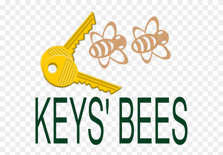 Keys Bees Clipart Has - Png Download