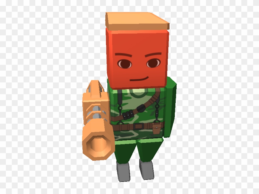 A Happy Meal Soldier - Cartoon Clipart