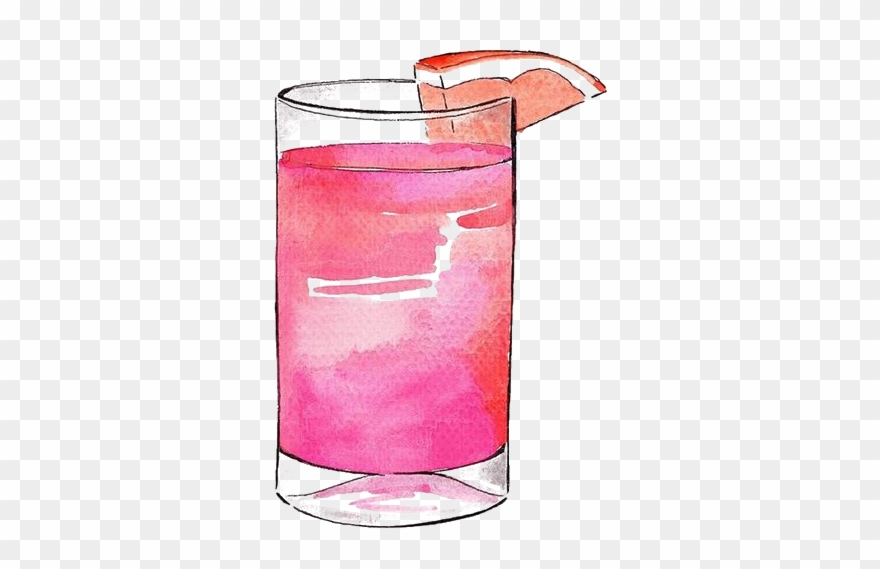 Picture Transparent Stock Grapefruit Juice Drink Transprent - Drink Drawing Clipart
