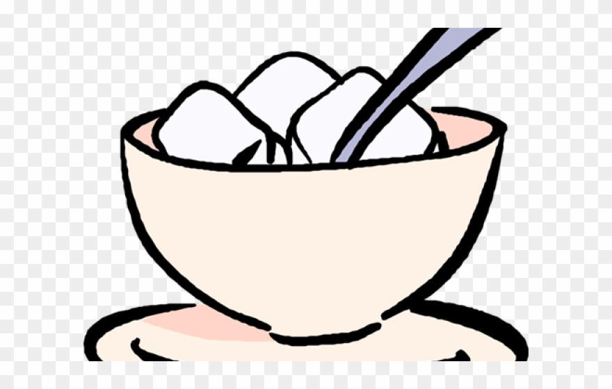 Sugar Clipart Sugar Bowl - Clip Art - Png Download