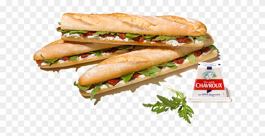 Le Crobag Home Paris - Sandwichs Baguet Png Clipart