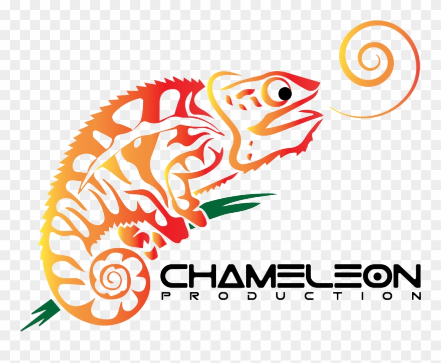 C - E - O - Chameleon Art Graphic Clipart