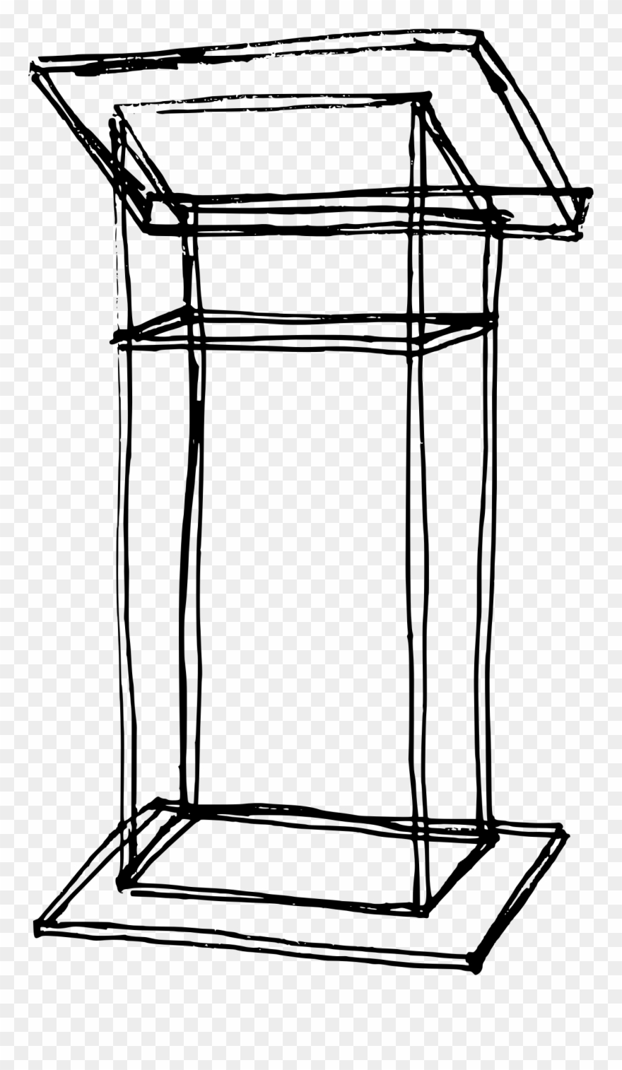 Big Image - Podium Clipart Png Transparent