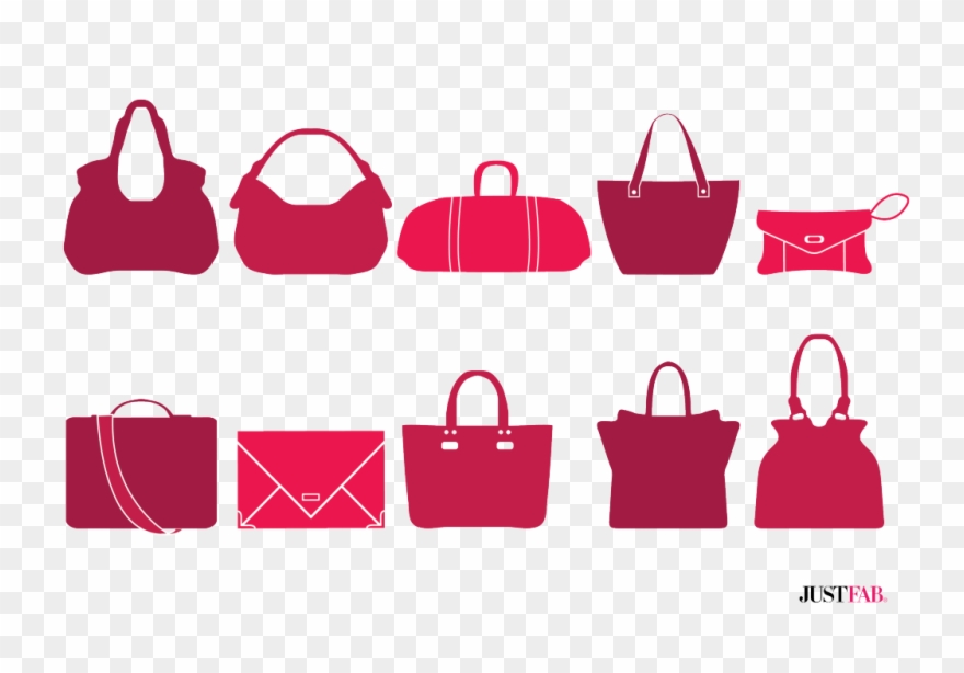 A Visual Handbag With So Many Different - Different Type Of Hand Bags Clipart