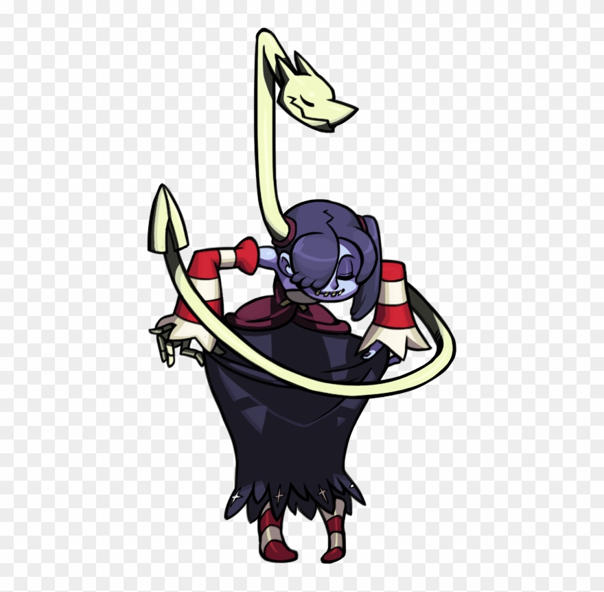 56583149 - Skullgirls Squigly Png Clipart