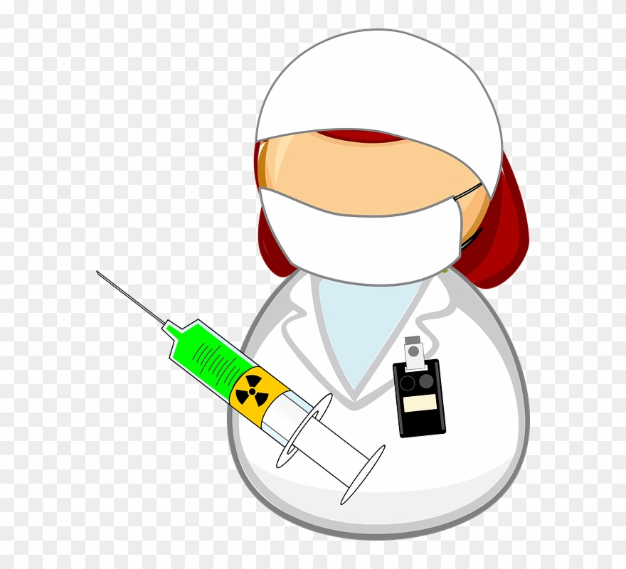 Comic Characters, Disease, Doctor, Dosimeter, Health - Nuclear Medicine Clipart - Png Download