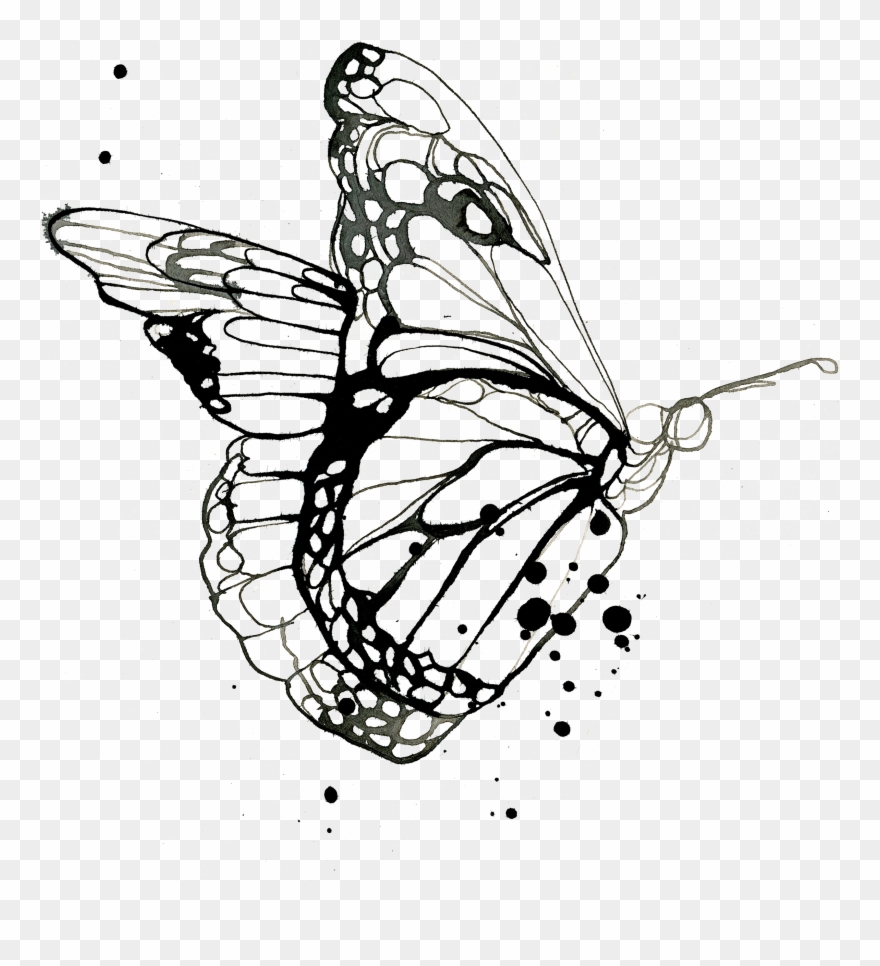 Tattly Flutter Stina Persson 00 V=1531942186 - Tattoo Clipart