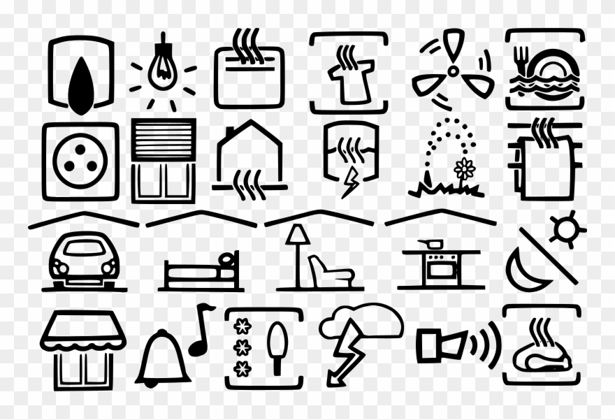 Medium Image - Electricity Symbols Clip Art - Png Download