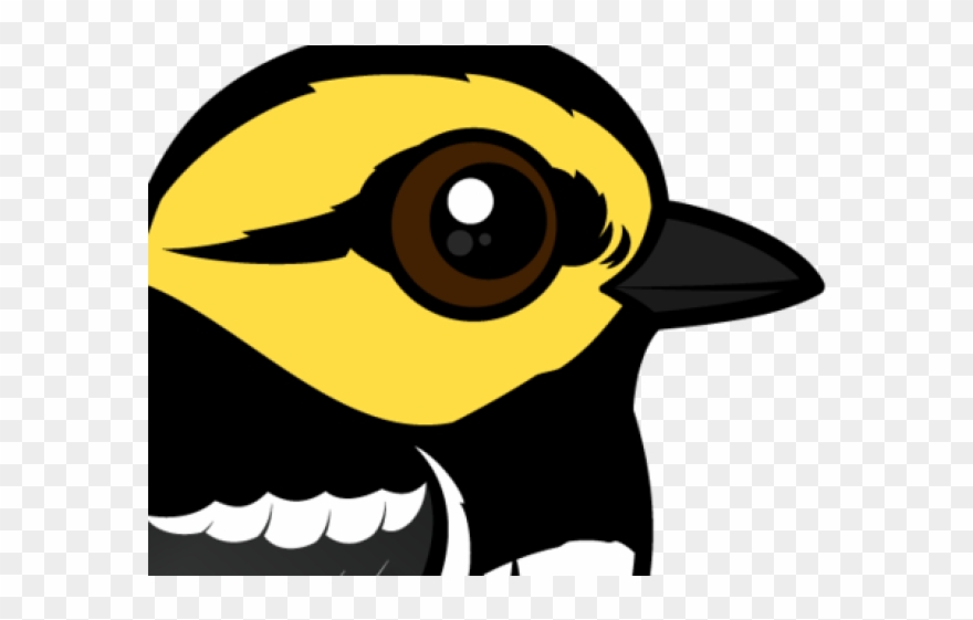 Songbird Clipart Texas - Birdorable Goldener-cheeked Trällerer Grußkarte - Png Download