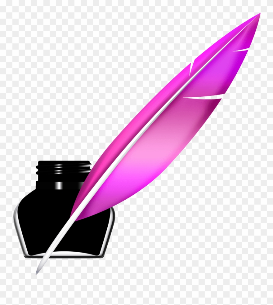 Expert Clipart - Quill Pen - Png Download