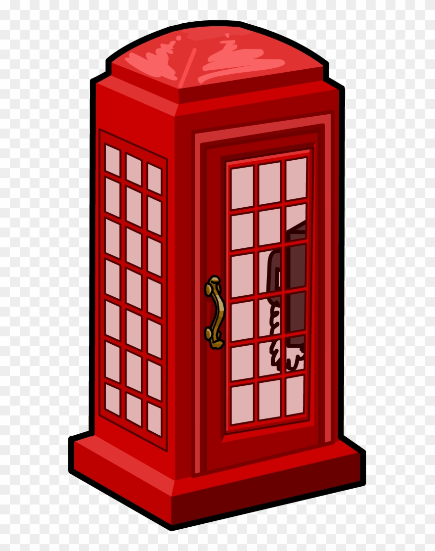 Big Ben - Telephone Box Png Clipart