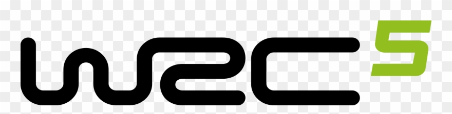 Wrc5 Logo Black Large - Wrc 5 Fia World Rally Championship Logo Png Clipart