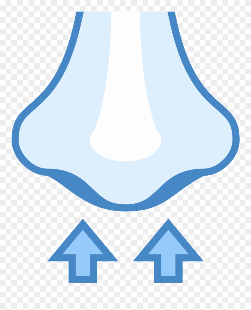 Smelling Filled Icon - Odor Clipart