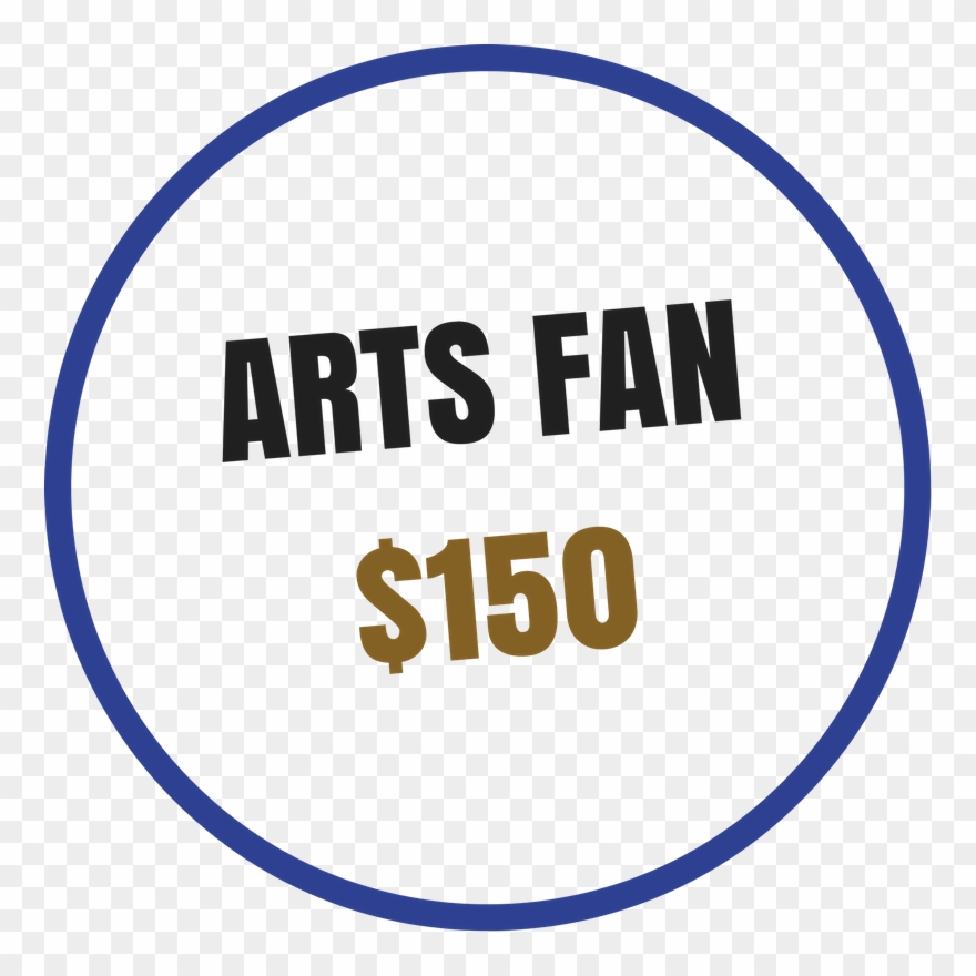 Arts Fan Benefits Include - Circle Clipart