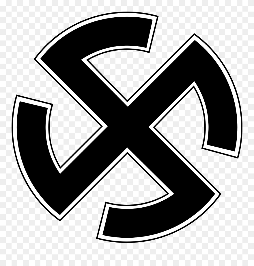 Up Polls - Viking Sun Cross Clipart