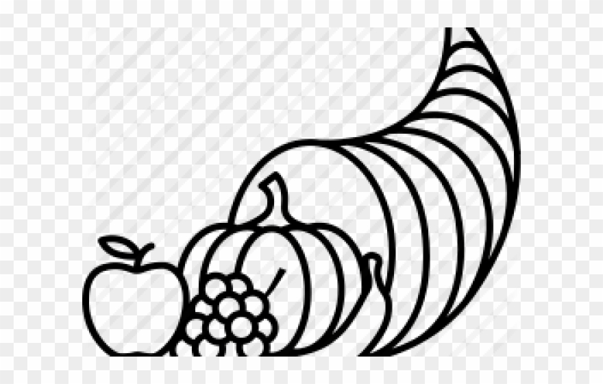 Harvest Clipart Horn Plenty - Clip Art Horn Of Plenty - Png Download