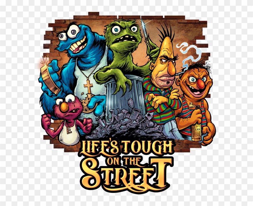 Sesame Street Gang - Sesame Street 2017 Clipart